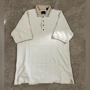 Greg Norman Medium (slight oversized) retro golf shirt.